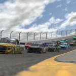 Craftsman Trucks on iRacing are coming to the green flag at Rockingham Raceway.